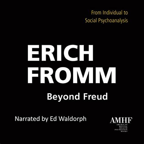 Beyond Freud From Individual to Social Psychology PDF